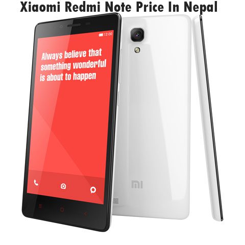 Xiaomi Redmi Note price in Nepal