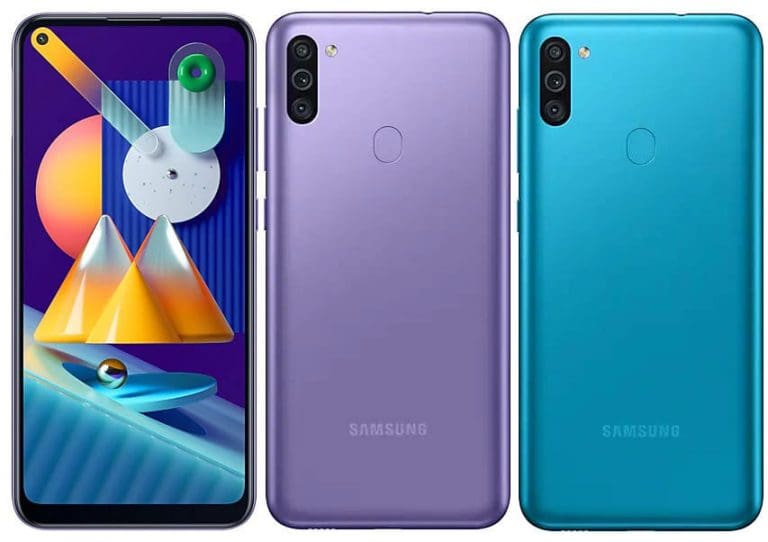 weight of samsung galaxy m11
