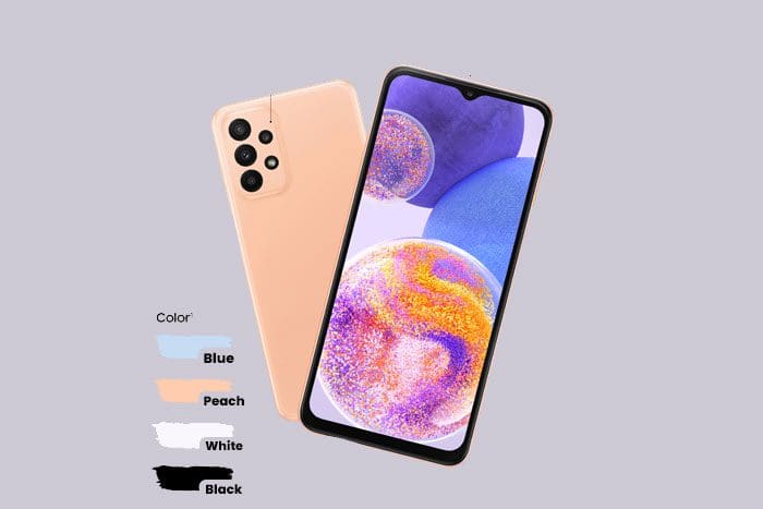 Samsung Galaxy A23 Design and Display