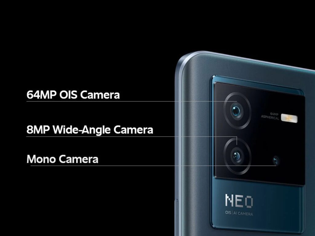 iQOO Neo 6 Rear Camera Setup