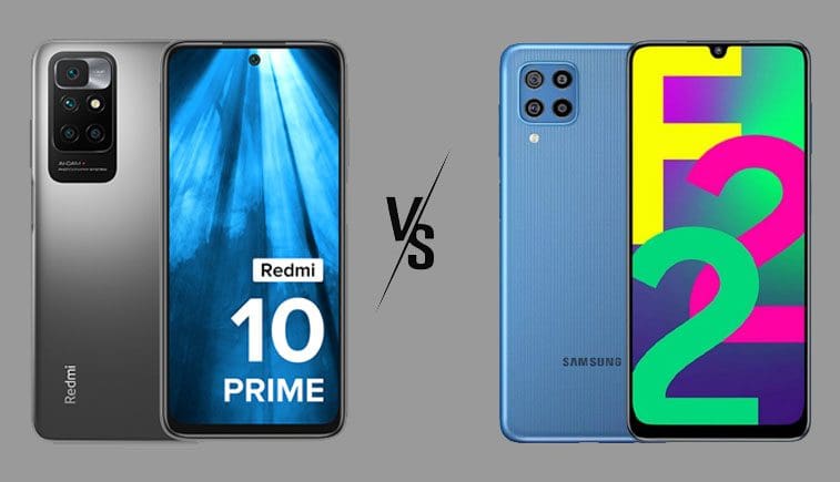 redmi 10 2022 vs samsung a22