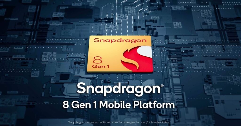 Snapdragon 8 Gen 1 powered smartphones