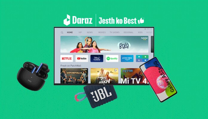 Best electronics deals on Daraz jesth ko best