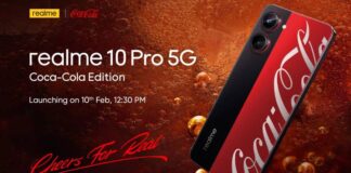 Realme 10 Pro Coca-Cola edition launch 
