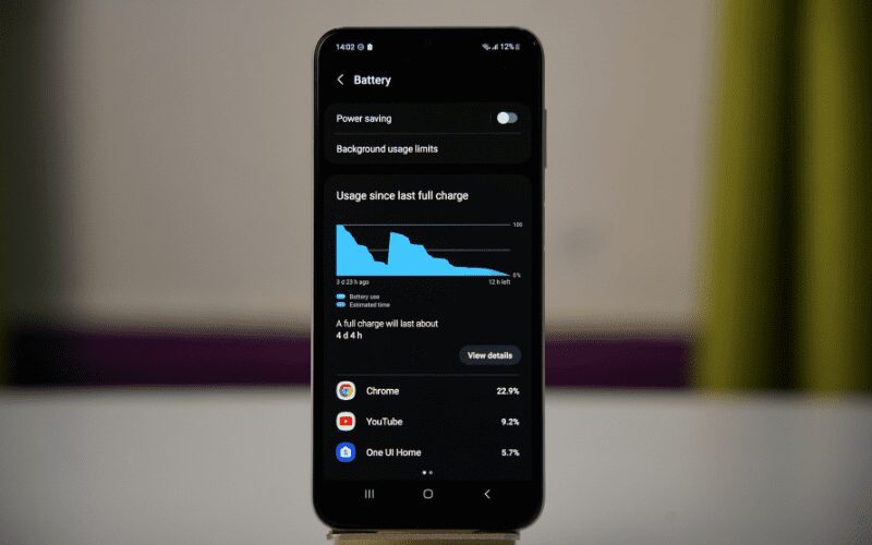 Samsung Galaxy M14 Full Review-battery usage