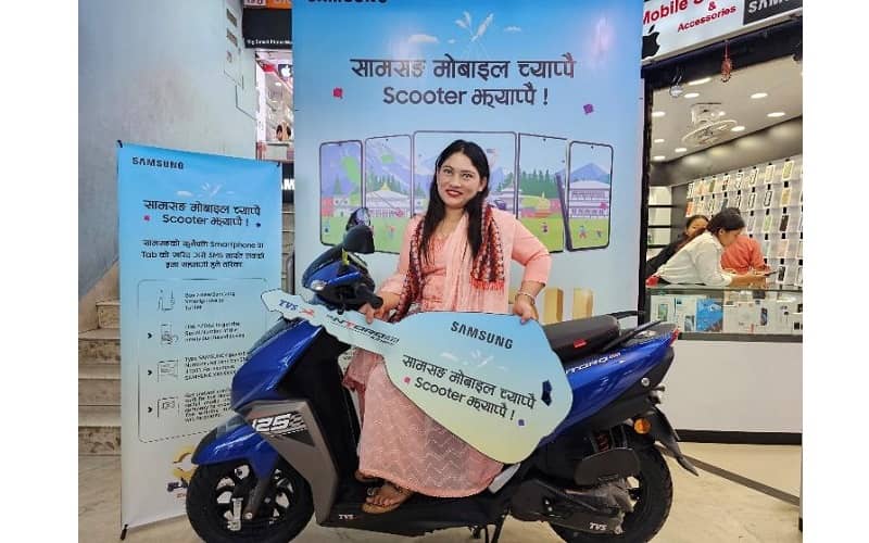 Samsung Mobile Chyappai, Scooter Jhyappai! offer